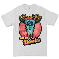 Dove Grey blame it all on my roots white Premium Tee - JahusDesignShop