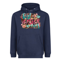 Navy Best Mom ever Mother's Day Heavyweight Hoodie - CowGirlArtShop