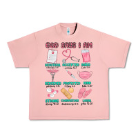 Salmon god says i am nurse Urban Heavy Tee - MaliasSmallBusiness
