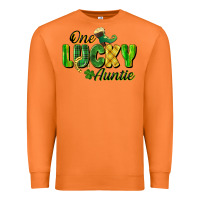 Carrot One Lucky Auntie St. Patrick's Day Premium Sweatshirt - CowGirlArtShop