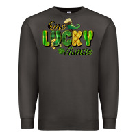 Smoke One Lucky Auntie St. Patrick's Day Premium Sweatshirt - CowGirlArtShop