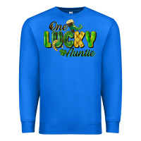 True Royal One Lucky Auntie St. Patrick's Day Premium Sweatshirt - CowGirlArtShop
