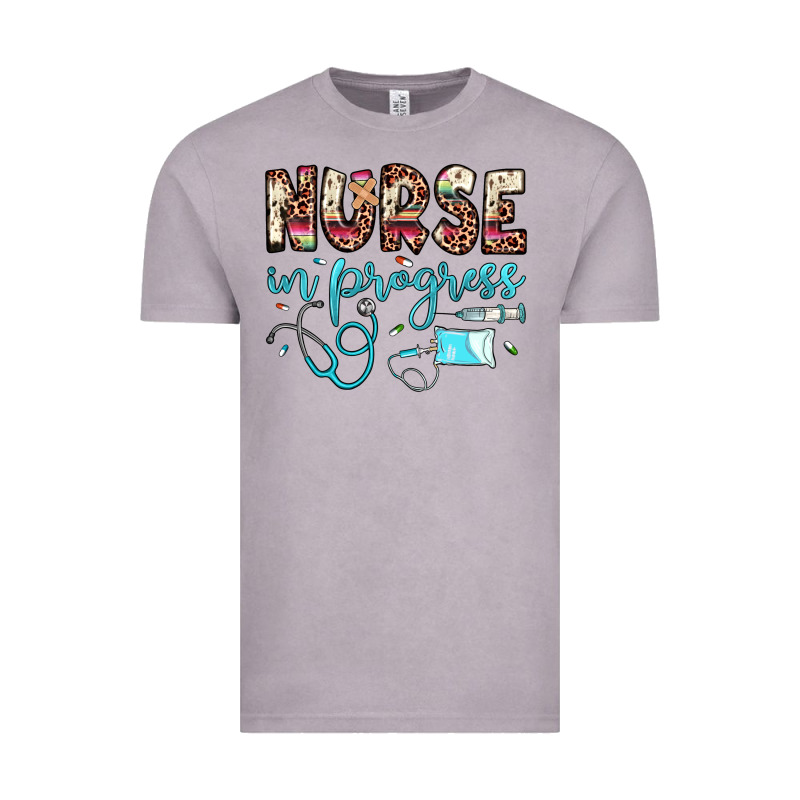 Nurse In Progress Vintage Tee by JahusDesignShop | Teevron