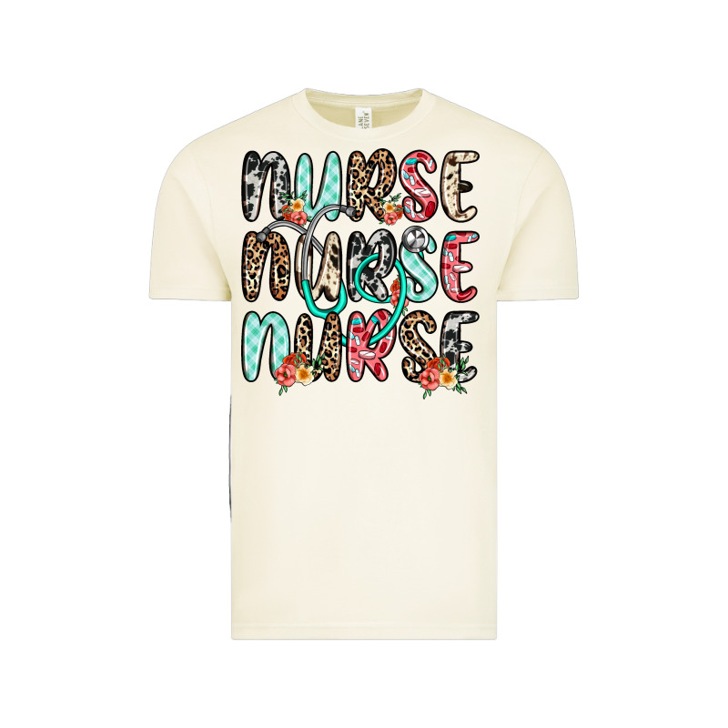Nurse Nurse Nurse Vintage Tee by NancyCooperArtShop | Teevron