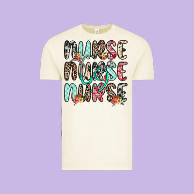 Nurse Nurse Nurse Vintage Tee Designed By Nancycooperartshop