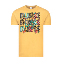 Vintage Mustard nurse nurse nurse Vintage Tee - NancyCooperArtShop