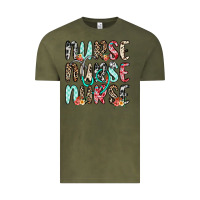 Vintage Olive nurse nurse nurse Vintage Tee - NancyCooperArtShop