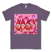 Lavender love gnomies with gift boxes Classic Tee - NancyCooperArtShop
