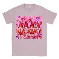 Lilac love gnomies with gift boxes Classic Tee - NancyCooperArtShop