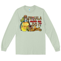 Matcha tequila made me do it Long Sleeve Tee - RanaPortraitStore