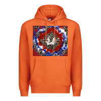 Carrot patriotic tie dye Premium Hoodie - CowGirlArtShop