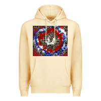 Pina Colada patriotic tie dye Premium Hoodie - CowGirlArtShop