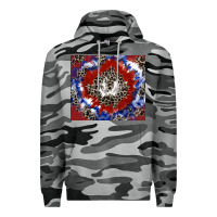 Slate Camo patriotic tie dye Premium Hoodie - CowGirlArtShop