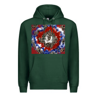 Patriotic Tie Dye Premium Hoodie | Teevron