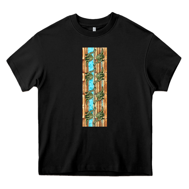 Dinosaur Brontosaurus Pen Wrap Heavy Core Tee by Artiststas | Teevron