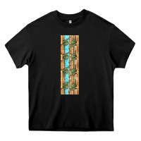 Black dinosaur brontosaurus pen wrap Heavy Core Tee - Artiststas
