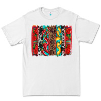 White cinco de mayo vibes brushstrokes Premium Tee - Artiststas