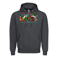 Smoke christmas lights are my favorite Zipper Hoodie - texasbilliewilder
