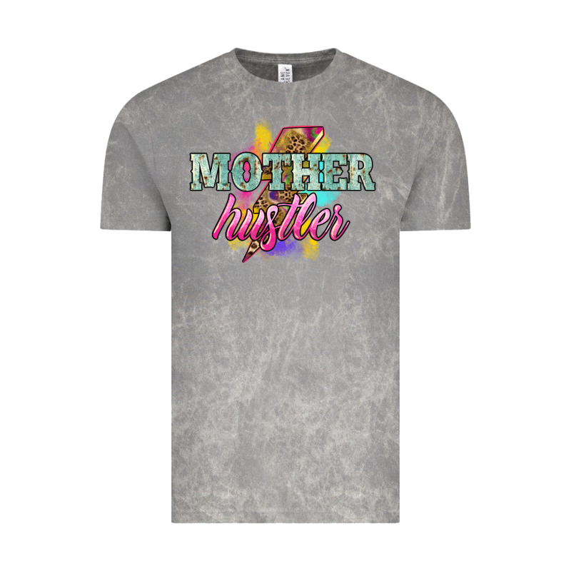 Mother Hustler Lightning Bolt Vintage Tee by NancyCooperArtShop | Teevron