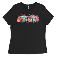Black nurse fuel coffee cup Ladies Tee - Jasminsmagicworld