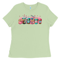 Matcha nurse fuel coffee cup Ladies Tee - Jasminsmagicworld