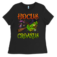 Black hocus croakus Ladies Tee - BundleAndBundleShop