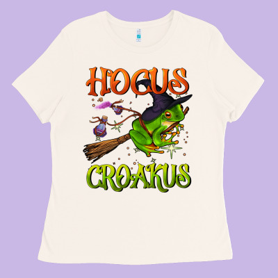 Hocus Croakus Ladies Tee Designed By Bundleandbundleshop