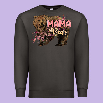 Mama Bear Mother's Day Premium Sweatshirt Designed By Howdyjamesfarm