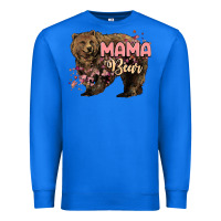 True Royal Mama bear mother's day Premium Sweatshirt - HowdyJamesFarm