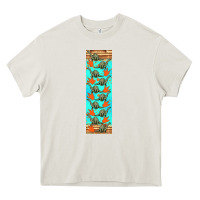 Cream dinosaur brontosaurus pen wrap Heavy Core Tee - Artiststas