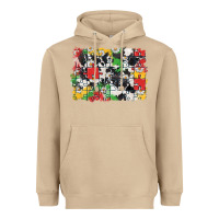Mushroom Autism background Heavyweight Hoodie - CowGirlArtShop