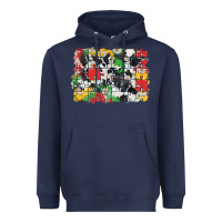 Navy Autism background Heavyweight Hoodie - CowGirlArtShop