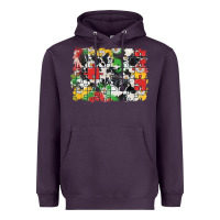 Plum Autism background Heavyweight Hoodie - CowGirlArtShop