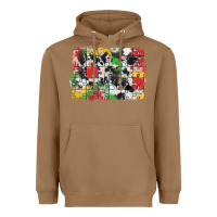 Toasted Coconut Autism background Heavyweight Hoodie - CowGirlArtShop