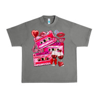 Tornado valentines day cassette Urban Heavy Tee - NancyCooperArtShop