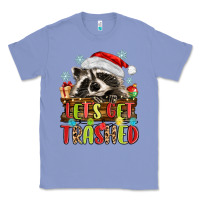 Colony Blue lets get trashed with raccoon Classic Tee - MaliasSmallBusiness