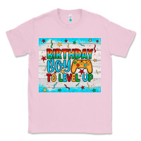 Bubblegum Pink birthday boy to level up Classic Tee - JahusDesignShop