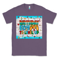 Lavender birthday boy to level up Classic Tee - JahusDesignShop