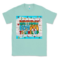Seafoam birthday boy to level up Classic Tee - JahusDesignShop
