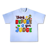 Grape Ice think before you judge Urban Heavy Tee - JahusDesignShop
