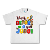 Lunar Rock think before you judge Urban Heavy Tee - JahusDesignShop