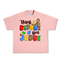 Salmon think before you judge Urban Heavy Tee - JahusDesignShop