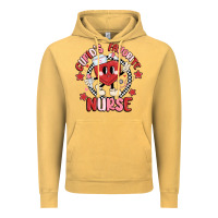 Vintage Mustard cupids favorite nurse Vintage Hoodie - MaliasSmallBusiness