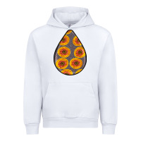 White african fabric pattern teardrop earrings 5 Urban Hoodie - BundleAndBundleShop