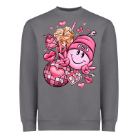 Storm retro valentines day Heavyweight Sweatshirt - LillyAllenDesigns