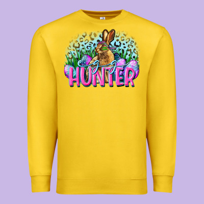 Egg Hunter Easter Day Premium Sweatshirt Designed By Cowgirlartshop