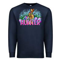 Navy Egg hunter Easter Day Premium Sweatshirt - CowGirlArtShop