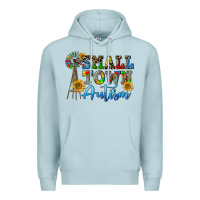 Blue Mist small town autism Premium Hoodie - CowGirlArtShop