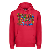 Cardinal small town autism Premium Hoodie - CowGirlArtShop
