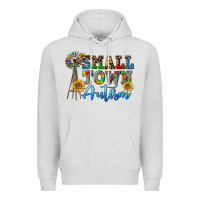 Dove Grey small town autism Premium Hoodie - CowGirlArtShop